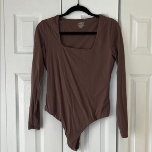 Long Sleeve Square Neck Bodysuit